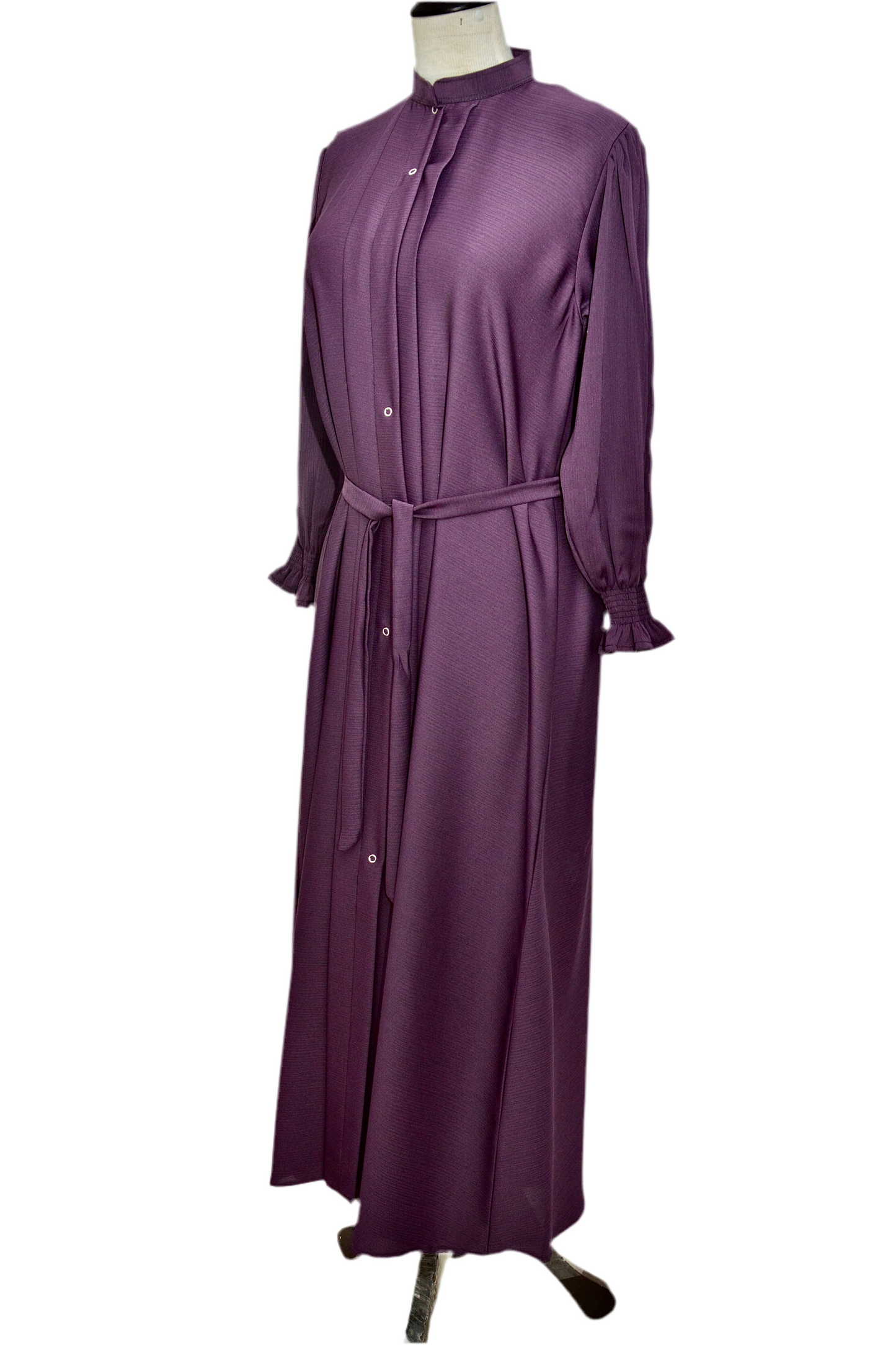 Serenity Silk Belted Abaya